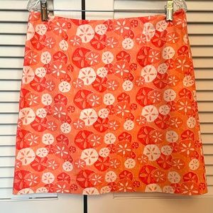 Vineyard Vines Skirt - Coral Sand Dollar